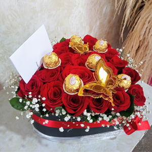 Box 24 Rosas + Ferrero Rocher
