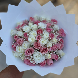 Ramo Bicolor 55 Rosas