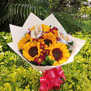 Ramo Girasoles y Margaritas